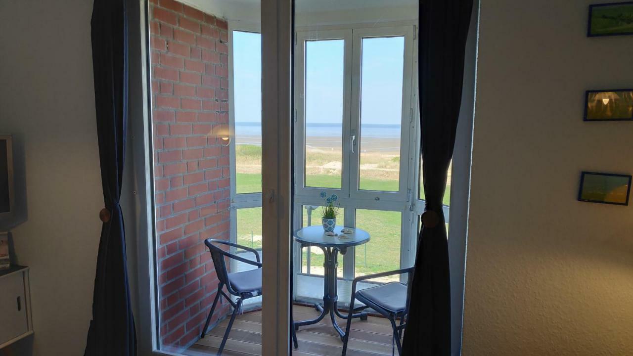 180° Panoramameerblick - Ferienwohnung Sandkorn Cuxhaven Esterno foto