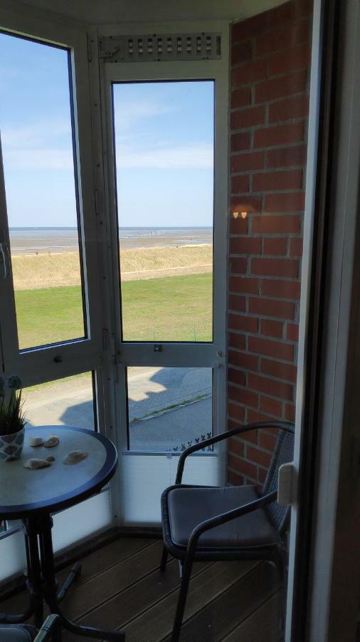 180° Panoramameerblick - Ferienwohnung Sandkorn Cuxhaven Esterno foto